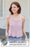 257-8 Dancing Darling Top by DROPS Design