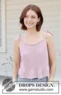 257-8 Dancing Darling Top by DROPS Design