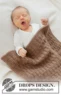 51-2 Cocoa Dream Blanket by DROPS Design