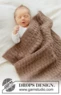 51-2 Cocoa Dream Blanket by DROPS Design