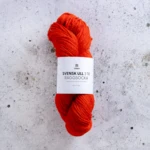 Järbo Svensk Ull 3tr Raggsocka 25 Sour rowanberry