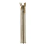 YKK Delbar Lynlås Metal 4 mm (25-65 cm) 573 Beige, Antik messing