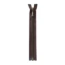 YKK Delbar Lynlås Metal 4 mm (25-65 cm) 570 Brun, Antik messing