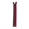 YKK Delbar Lynlås Metal 4 mm (25-65 cm) 527 Bordeaux, Antik messing