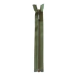 YKK Delbar Lynlås Metal 4 mm (25-65 cm) 566 Army, Antik messing