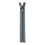 YKK Delbar Lynlås Metal 4 mm (25-65 cm) 578 Grå, Antik messing