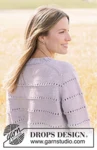 267-33 Seashell Sweater by DROPS Design