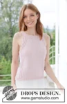 267-30 Daisy Kiss Top by DROPS Design