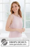 267-30 Daisy Kiss Top by DROPS Design