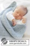 51-5 Misty Lace Blanket by DROPS Design