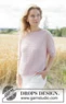 267-31 Rose Cloud Sweater by DROPS Design