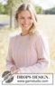 267-1 Forever Rose Sweater by DROPS Design