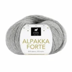 Du Store Alpakka Forte 715 Grå meleret
