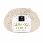 Du Store Alpakka Forte 701 Latte beige meleret