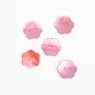DROPS Blomst pink, knap, 15 mm (nr. 616)