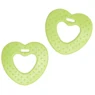Go Handmade Bidehjerte (2 stk) 22081 Kiwi Grøn