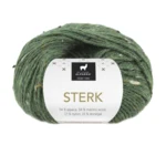 Du Store Alpakka Sterk 935 Fyrgrøn tweed