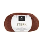 Du Store Alpakka Sterk  862 Brændt kobber