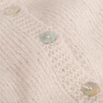 DROPS Buet hvid, knap, 20 mm (nr. 522)