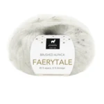 Du Store Alpakka Faerytale 814 Hvid tweed