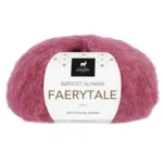 Du Store Alpakka Faerytale 763 Rød meleret