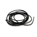 HobbyArts Lædersnor, 1m, Sort 1.00 mm