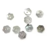 HobbyArts Perlemorsknapper, Blomst, 11.5 mm, 10 stk