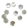 HobbyArts Perlemorsknapper, Blomst, 11.5 mm, 10 stk