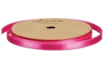 Satinbånd 6 mm Pink