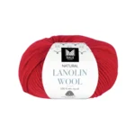Dale Lanolin Wool 1407 Klar rød