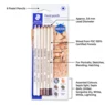 STAEDTLER mars lumograph pastelblyanter, 6 stk – P-SBK6