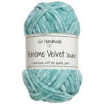 Go Handmade Bohéme Velvet Dobbelt 17638 Mint