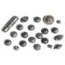 Craft Line Metal look Perler 25g Antik sølv