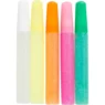 Glitterlim, 10 ml, 5 stk. Pastel farver