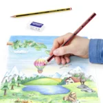STAEDTLER Noris Club Farveblyanter + Blyant & viskelæder, 12 + 2 stk – Anvendelse