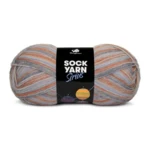 Mayflower Sock Yarn Universe Sirius 04 Lyseblå/Rust/Støvet Blå