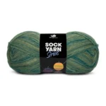 Mayflower Sock Yarn Universe Sirius 05 Grøn/Mørkegrøn/Army