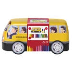 Faber-Castell Tusser Connector Skolebus 33 stk
