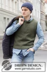 219-1 Georgetown Vest by DROPS Design
