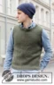 219-1 Georgetown Vest by DROPS Design