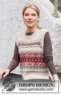 217-2 Mistletoe Muse Vest by DROPS Design