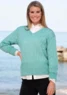 1805 Sweater med lodrette hulrækker