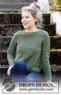 215-9 Lucky Clover Sweater by DROPS Design