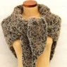 Go Handmade Granny Sjal Fur Lux