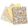 Patchworkstof, 100g Gul