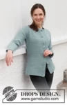 216-34 Grey Owl Jacket by DROPS Design