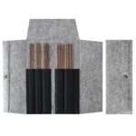 Pony Perfect Strømpepindesæt (2.00-4.00mm) Grå/Sort Etui
