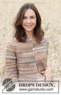 220-19 Rocky Trails Cardigan by DROPS Design