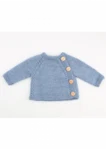 96150 Sweater med sidelukning (3-6 mdr.)