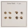 Go Handmade Skruenitter 6mm, 4 stk, Guld